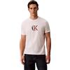 Calvin Klein SS 30s Whsl Ckj 2tone CK Graphic Lv14re829g Magliette grafiche Unisex - Adulto (Pacco da 1)