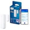 Philips Smart Lighting Sensore di contatto smart | Home Monitoring, Automazioni, Sensore della porta, Design compatto, Connected by WiZ, Casa connessa