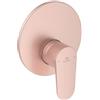 Ideal Standard - Cerafine O, Miscelatore completo monocomando ad incasso per doccia, Una via, Rosé