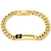POLICE RAILFORGE - Bracciale da uomo in acciaio inox, 180 + 10 + 10 mm