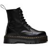 Dr. Martens Jadon in Pelle Spazzolata Nera - DMSJADONBK15265001 Quad Retro Jadon Blk - Taglia 39