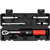 YATO Set di chiavi dinamometriche YATO da 3/8" 10-60Nm, composto da 6 pezzi, per la sostituzione delle candele.