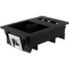 YINETTECH Alzacristallo Interruttore Alloggiamento Pannello Lunetta 6N0959549A Compatibile con VW LUPO POLO 6N2, Nero