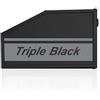 MOTADD Valigetta porta attrezzi nera con serratura originale codificabile compatibile con R 1200/1250 GS LC/GS ADV LC con telai originali per valigie alluminio (Triple Black)