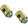 Tûche 2pz Morsetti pratico (5.5x7.5mm) Serrafilo serracavo universale cavo acceleratore carburatore ciclomotore moto scooter gas motozappa tagliaerba