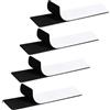 WUFANC 4 Pezzi Portatarga Auto Posteriore I Porta Targa Auto Senza Cornice | Porta Targa Auto Anteriore I Supporto Targa Automobile per Tutti I Veicoli Standard | Portatarga extra legale intemperie