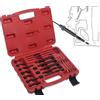 RIODEMBO 22 Pezzi Rimozione Candele di Prelavaggio - Set Estrazione Candele con Strumento per Rimozione Elettrodi (M8x1.0, M10x1.0, M10x1.25) Rosso