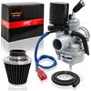 1PZ Carburatore 19 mm con Starter Elettrico per Dinli 2 Tempi 50-110cc ATV