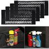 UIHOL Rete Portaoggetti per Auto Bagagliaio (4 PCS 45×25cm), Storage Net Organizers con Adesivi per Car Sedile Groceries, Tasca Telo Protettivo Mesh Net per Universale per SUV, Truck di Auto