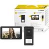 Vimar K42975 Kit Videocitofono Wi-Fi touch monofamiliare alimen. DIN, nero | Kit videocitofono Wi-Fi monofamiliare con monitor touch screen 7", targa esterna con telecamera e alimentatore DIN