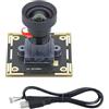 MURYE Risoluzione 48MP fotocamera USB con unità IMX586 Funzionamento manuale e due angoli Selezione 68 ° o 107 ° Obiettivo Web Camera