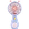 Pomoflexi Carino Ventilatore A Forma di, Ventilatore Portatile Ricaricabile per Uso Domestico e All'Aperto