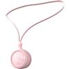 Pomoflexi Ventilatore da Collo Portatile Ventilatore da Collo Lama 3 Velocità Ricarica USB Ventola Indossabile Regolabile con Rotazione A 360 Gradi Rosa
