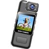 MURYE 1. Videocamera a clip per 8 ore, 128 GB di memoria e controllo vocale per operazioni, con clip sulla action camera indossabile