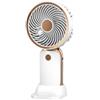 Pomoflexi Ventola A Mano USB, Piccolo Ventilatore Personale per Trucco e Ciglia, Ideale per Escursioni, Viaggi, Casa e Ufficio.