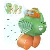 Pomoflexi Ventilatore Portatile con Cinturino da Polso, Ventilatore Personale A Proiezione Dinamica, Ventilatore Pale A Libere, Ventilatore Ruotabile A 360° Verde