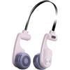 Pomoflexi Ventilatore Portatile da Collo, Ventilatore Personale Indossabile Ricaricabile da 1600 MAh con 5 Velocità Regolabili, Ventilatore da Collo per Viaggi Rosa