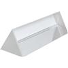 LLMWFA 1Pezzo Triangolare Prisma Ottico Vetro 30x30x50mm, Triplo Fisica Rifrattore | Per Insegnamento Luce Spettro