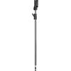 KUPO estensione per stand junior 120M - Estensione in acciaio cromato con testa universale tripla (16mm/28mm), altezza regolabile 138-228cm, compatibile con C-Stand, Runway Base e Wall Plate