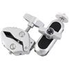 aqxreight Supporta la Fotocamera Monte Morsetto Montaggio Adattatore Adattatore in Lega di Alluminio .5 Kg di capacità di Carico con 360 ° Ruotabile con Compatibile con 11/10 // 8/7 One/X2/X3 e (#2)