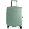 CREATE / LUGGAGE STUDIO/Valigia rigida in policarbonato Verde Salvia / 40x19-25x52cm / Lucchetto TSA, ruote multidirezionali, organizzatore interno, manico telescopico