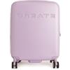 CREATE / LUGGAGE STUDIO/Valigia rigida in policarbonato Lavanda / 40x19-25x52cm / Lucchetto TSA, ruote multidirezionali, organizzatore interno, manico telescopico