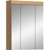 xonox.home Bad Scout X06N3725 - Armadietto a specchio, in legno di quercia di salvia e Artisan, ca. 60 x 79 x 18 cm