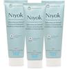 Niyok® Dentifricio di olio di cocco biologico menta ghiacciata (3 x 75 ml) - Dentifricio naturale per denti bianchi - Cura intensiva e freschezza - Protegge le gengive - Senza fluoro e vegano