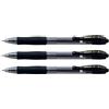 Pilot Set di 3 penne roller con inchiostro gel G-2, punta larga, 1 mm, colore: nero
