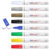 LOPHE 8 Pezzi Pennarelli indelebili impermeabili a Base di Olio-8 Colori | Pennarello a Vernice a Base Olio, Vernice e Vernici per Disegnare su Pietra, Metallo, Plastica, Tazze, Legno, Pennarello