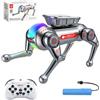 X-Verse Robot RC a forma di cane per bambini, giocattolo telecomandato, comandi vocali KI con vassoio per il trasporto, giocattolo musicale programmabile, regalo per ragazzi e ragazze da 3 a 12 anni
