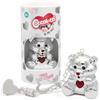 Coccolotti, Orsetto interattivo Oh My Gold!, Effetti Sonori e Luminosi, Modello Argento, per Bambini dai 3 anni, CCL456