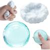 Henjunu 2 Pezzi Palline Antistress all'Olio di Cocco, Squishy Crunchy Stressball | Shapeable Stress Squeeze Ball, Stress Relief Squishy Balls, per Esercizio Alle Mani e Alleviare la Tensione