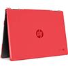 mCover - Cover rigida per laptop HP Chromebook X360 14C-caxxxx serie 14 C-2020 (non compatibile con altri laptop HP Chromebook e Windows) (serie HP Chromebook 14C-CAxxxx, rosso)