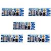 ZkeeShop 5PCS 3.3V 5V TTL to RS485 Adapter 485 to Serial Port UART Level Converter Module