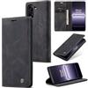 WJXEXRS Cover per cellulare OnePlus Nord CE5, Custodia in Pelle OnePlus Nord CE5 Supporto Slot, Portafoglio Antiurto Pieghevole Kickstand Magnetica Porta Carte Flip telefono Case - Nero
