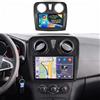 Inefala [4G+64G] Inefala Android Autoradio per Renault Dacia Sandero 2014-2017, Wireless CarPlay Android Auto, 9 Touchscreen Stereo Auto Bluetooth con GPS WiFi DSP RDS/FM Retrocamera MIC