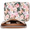 KAYOND Camelia bianca resistente all'acqua 12.5 13 pollici custodia per laptop in tela con tasca per 13,3 pollici laptop case macbook air 13 pro 13 manica (13-13,3 pollici, camelia bianca)