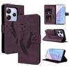 CASAFUNY Cover per Xiaomi Redmi Note 14 5G Custodia Cover in Pelle Portafoglio a Libro Magnetica Supporto Protezione Flip Case Custodia per Xiaomi Redmi Note 14 5G, Rosso