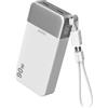 JUOVI 90W Power Bank 20000mAh con Cavo USB-C Staccabile | Power Bank Ricarica Rapida Caricatore Portatile per Laptop Dell XPS iPhone 17/16/15 Series Samsung S26 e Altro