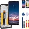 MinTroSD Nuovo Display Touch Screen Per Cubot Note 50 Display LCD Sostituire Parti Con Strumenti.(con telaio)