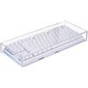 MURYE Acrilico Trasparente Copertura Antipolvere Per Tastiere Meccaniche Full Size 104 Tasti Protezioni Facile Installa Tastiera Trasparente Scudo