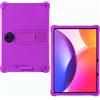 AKNICI Custodia Silicone per TCL TAB A1 Plus Tablet 12,2 Pollici, Protettiva Cover con Supporto Integrato per TCL TAB A1 Plus Tablet 12,2 Pollici, Viola