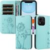 XINNI Custodia per Redmi Note 17 5G | Tarassaco Farfalla Goffrato PU Pelle Portafoglio Copertura