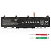 KXRSII 53Wh CC03XL Laptop Batteria per HP EliteBook 830 835 840 845 G7 G8 ZBook Firefly 14 G7 G8 Probook 635 Aero G7 G8 Series L77608-421 L77608-422 L78555-005 L77608-1B2 L77608-1C1 L77608-2C1