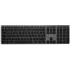 LMP Tastiera Wireless per Mac, Layout Italiano ISO, Bluetooth, 110 Tasti con Tastierino Numerico, Alluminio Grigio Siderale, Compatibile macOS, Ricaricabile, Tasti Incisi al Laser, Elegante e Robusta