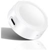 Wanme Adattatore magnetico per caricabatterie compatibile con Apple Watch Series 10 9 8 7 6 5 4 3 2 1 Ultra/Ultra 2/SE/SE2 (bianco)
