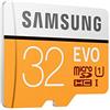Samsung Memorie MB-MP32GAEVO Scheda MicroSD da 32 GB, UHS-I U1, Fino a 95 MB/s, Adattatore SD Incluso