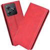XINNI Cover per Oscal Flat 2/Blackview Wave 8 (8C) Custodia | retrò Flip Magnetica Pelle PU/TPU Portafoglio