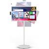 ApoloSign 4K da 32 pollici Monitor portatile , display intelligente rotante 2160p, touchscreen, sistema operativo Android, batteria integrata, rotazione completa di 360 gradi